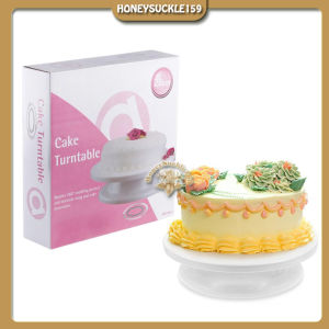 Bàn Xoay Nhựa Trang Trí Tạo Hình Bánh Kem Kích Thước 28cm