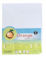 20 Sheets Orange Vellum Board Specialty Board 200gsm size A3 (297mm x 420mm). 