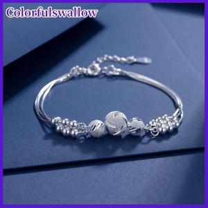 Colorfulswallow Lucky Beads Ball Multi-layer Chain Bracelet For Women Fashion Party Wedding Jewelry Lovers Gift