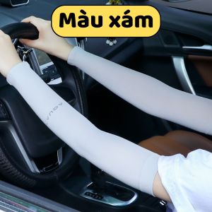 Găng Tay Chống Nắng Chống Tia UV Vải Thoáng Khí Có Xỏ Ngón Ống Tay Thể Thao Chống Nắng Nam Nữ