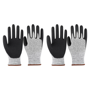 High Dexterity Safety Gloves 5 Level Cut Resistance Reinforced Hand For Meat Processing Gardening