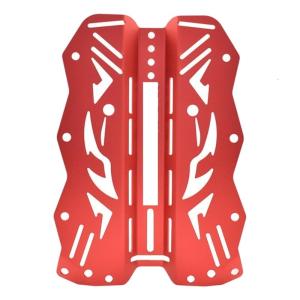 Multicolors Aluminium Alloy Scubas Diving Techniques Backplate Diver BCD Plate Buoyancy Compensator Device BCD Accessory