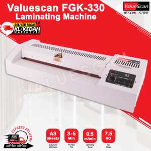 Valuescan FGK-330 A3 Laminate / Laminator / Laminating Machine