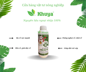 Phân bón hữu cơ Fuji Siêu Ra Rễ 1 lít