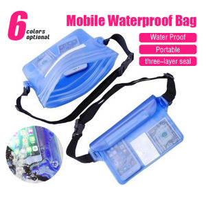 Waterproof Swimming bag Dry Bag Beach Bag Waist Bag Adjustable Waist Strap for Phone Camera Wallet Beg Kalis Air