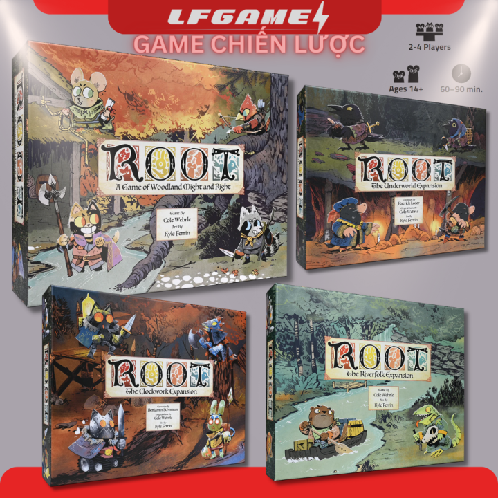 Bộ Board Game ROOT | Bộ trò chơi Root - Khu Rừng Hỗn Loạn (Gốc + mở ...