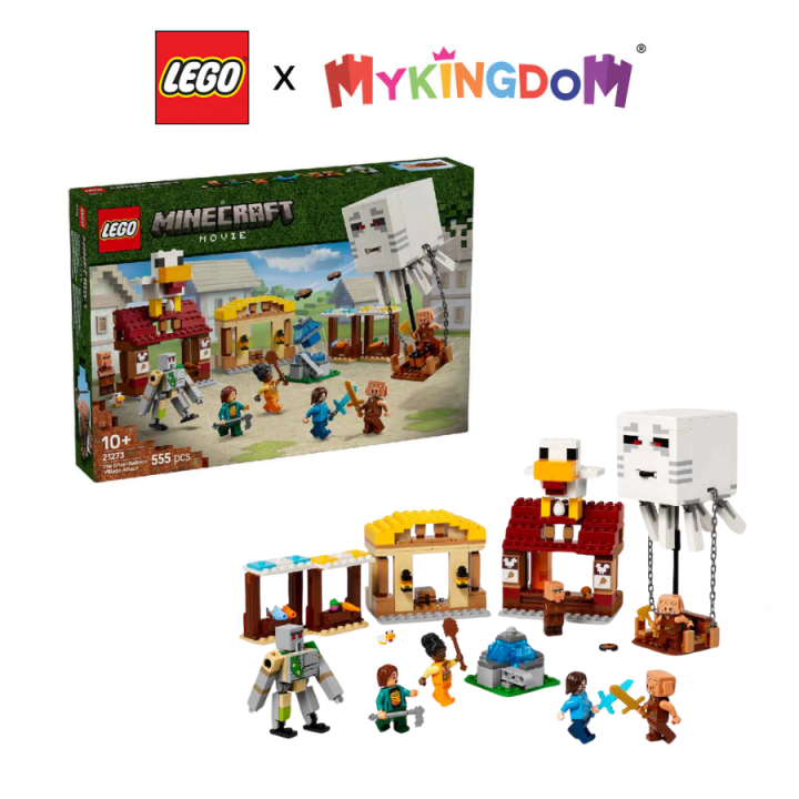 Bộ Lắp Ráp Cuộc Tấn Công Làng Bằng Khinh Khí Cầu Của Ghast LEGO ...