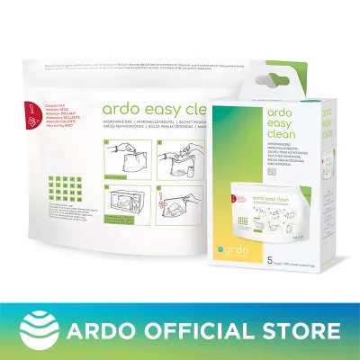 Ardo Easy Clean Microwave Bag ( 100 Steam Cleaning/ 5 bags)