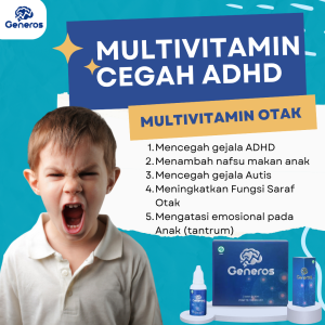 [BEST SELLER] GENEROS SOLUSI TEPAT ATASI SPEECH DELAY + ANAK AUTIS VITAMIN OTAK TERBAIK VITAMIN AUTIS/SPEECH DELAY/AUTISM/AUTISME/GENEROS ORIGINAL OFFICIAL HERBAL VITAMIN KECERDASAN ATASI SPEECH DELAY AUTIS HIPERAKTIF
