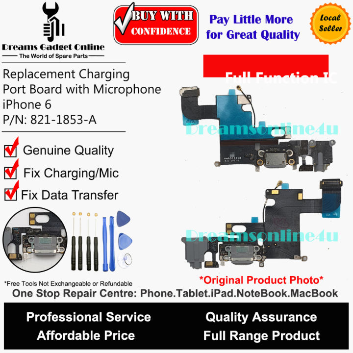 Port Replacement Iphone 6s Charging Board Charging Port PCB CC