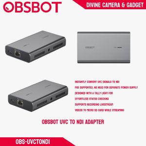 OBSBOT UVC to NDI Adapter