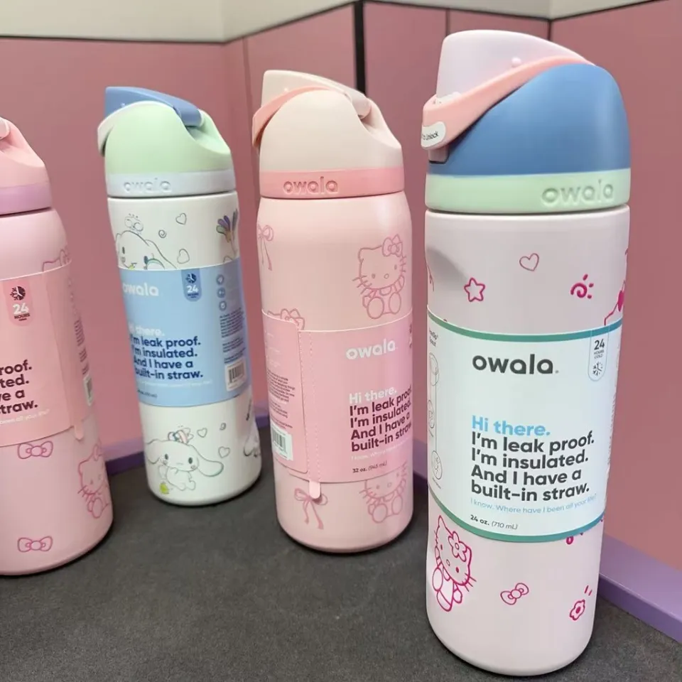新品 Owala FreeSipxHello Kitty水筒32 ozサンリオ 新品 Owala FreeSipxHello Kitty 水筒32 oz945ml サンリオ ベージュ