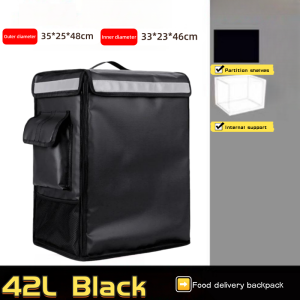 Takeaway box Kotak bawa pulang Waterproof Food Delivery Bag 42L Thermal Insulated Bag Food Business