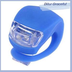 Ditur Bike Light Silicone Bicycle Light Front Lamp Bike Lantern Waterproof Bicycle LED