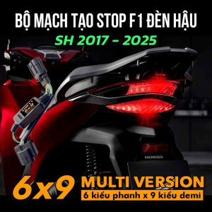 Bộ Mạch Chớp F1 Cho SH 125i / 150i / 160i – Giắc Zin Theo Xe Nhiều Hiệu Ứng Stop F1 – Không Chớp Xi Nhan