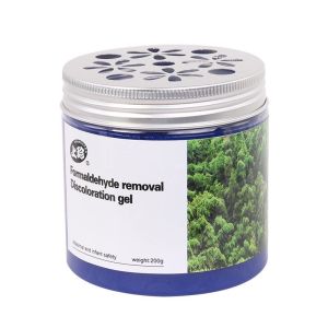 Formald Ehyde Removal 200g เจลกำจัดกลิ่น เจลปรับอากาศ เจลหอมปรับอากาศ 200กรัม การกำจัดฟอร์มาลดีไฮด์ ต้านเชื้อแบคทีเรีย