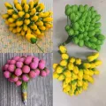 (50 Cái) Nụ Hoa Mai, Hoa Đào Bằng Đất Sét. 