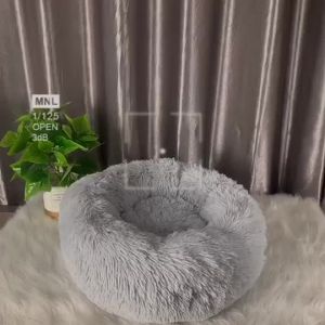 Plush RoundBed Sofa for Dogs and Cats Autumn Winter