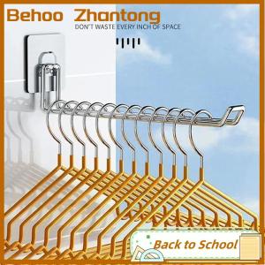 Behoo Linh hoạt treo tường móc lưu trữ không gian tiết kiệm có thể gập lại quần áo giá treo Windproof chống trượt tổ chức