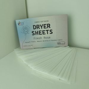 [ DELOURVA ] ROSE TUMBLE DRYER SHEET Laundry Softener Tisu Wangi Mesin Pengering Baju Dobi #DELOURVA