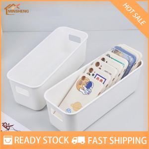 MIH ✨ COD ✨ กล่องใส่ของจุกจิกความจุขนาดใหญ่กล่องจัดระเบียบเครื่องสำอางแบบอเนกประสงค์บนโต๊ะแบบเรียบง่าย