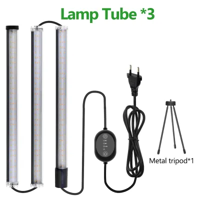 Full spectrum ground mounted plant growth lamp Red Blue Light & Full light+blue light 3colors change & timer SMD2835 Grow lights