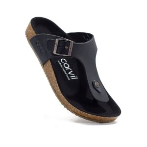 Carvil Benzo 01 Sendal Casual Jepit Kulit Pria Dewasa Sintetis Sandal Japit Cowok Laki laki Kekinian Sandal Japit Pria model terbaru Terlaris