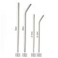 GAN 1Pcs Drinking Stainless Steel Straws Silver Straight Bent Replacement Straw Durable Reusable Cup Straw for Stanley 30oz 40oz Tyeso Cup. 