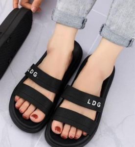 sandal slop wanita karet jelly ban dua terlaris dan termurah LDG a3