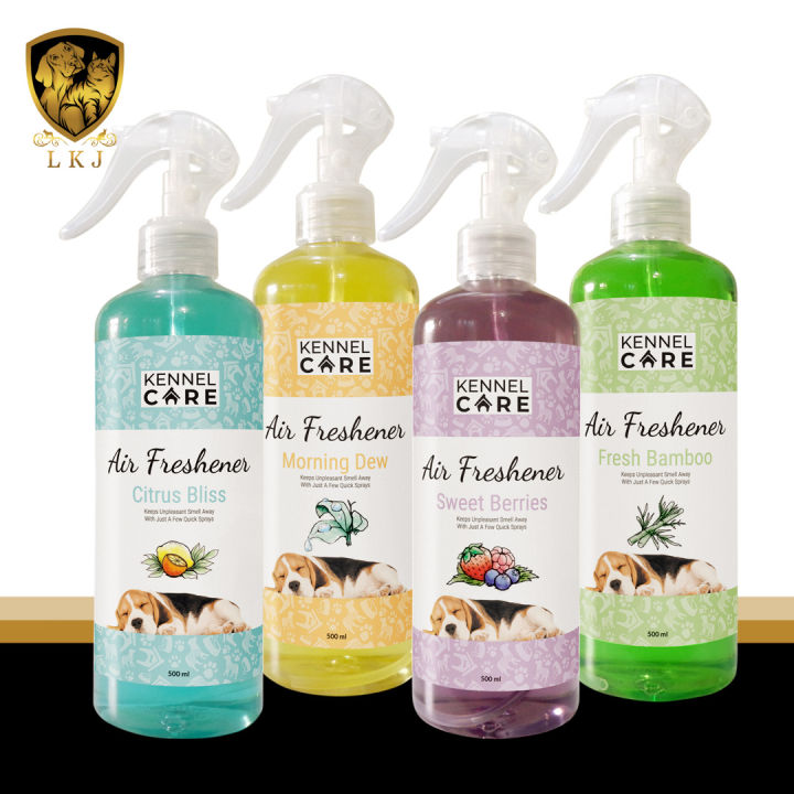 KENNEL CARE Air Freshener Alcoholfree Pet Odor Eliminator 500ml Keep