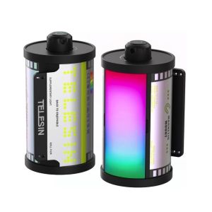 TELESIN S5-BGD-14 / S5-BGD-16 MagFilm Fill Light Magnetic LED Quick Release Cold Shoe Adapter Lamp for Smartphone DSLR Action Camera