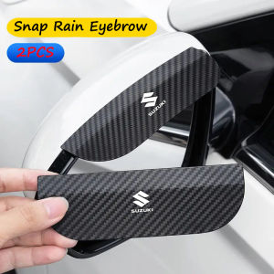 2 Pcs Side Mirror Rain Guard Universal  Rain Shield Cover Rearview Mirror Visor Guard for Suzuki Swift Alto Jimny Ertiga APV