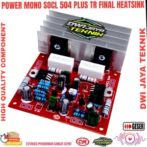POWER AMPLIFIER 504 500 WATT PLUS TR FINAL