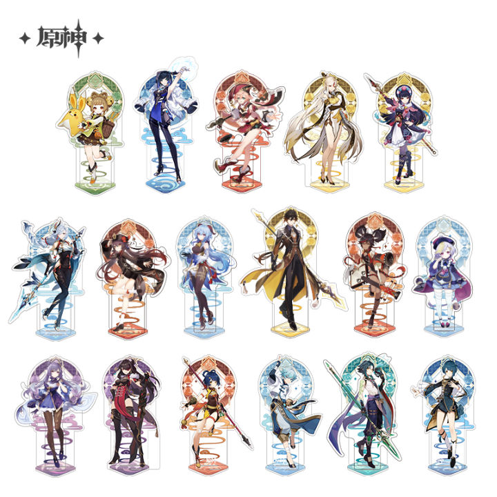 Official miHoYo Genshin Impact Character Acrylic Standee - Liyue Theme ...