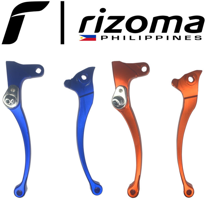 Rizoma Yamaha Mio I 125 Brake Lever With Parking Brake Lock CNC 
