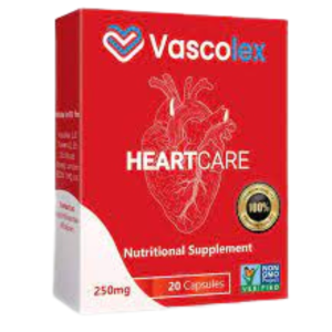 Vascolex - Authentic Heart Health Supplement | 1 Box = 20 Capsules