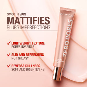 O.TWO.O ZERO PORES Primer Pore Sniper Make Up Flawless Primers Hydrating Blur Imperfection Long Lasting Make Up Base