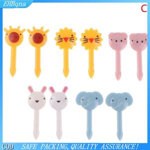 [COD] 6 10pcs packMini Cartoon Children SnackCake Dessert Pick Bento LunchesDecoration