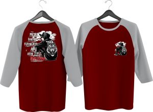 KAOS RAGLAN PRIA SABLON BERUSAHA \ KAOS RAGLAN PRIA LENGAN 3\4 ATASAN PRIA / KAOS MURAH / KAOS DISTRO / KAOS SIMPLE / T-SHIRT PRIA