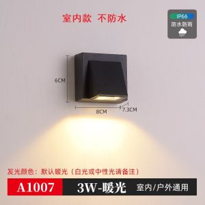 SXH LED Outdoor Wall Lamp Radar Motion Sensor Garden Villa Waterproof Wall Simple Modern Balcony Wall Lamp
