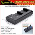 KingMa Dual Charger BM048 for F550/F570/F750/F770/F950/F970 (LCD Indicator). 
