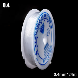 Transparent Elastic Rope Round Crystal Line Rubber Cord for Jewelry Making Supplies DIY Beading Bracelet