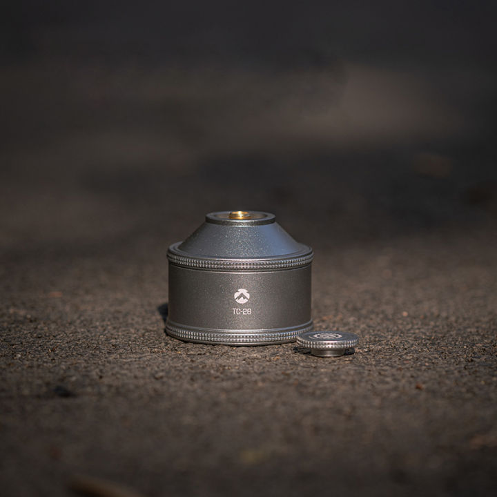 CAMPINGMOON%20TC-28%20Refillable%20Butane%20Gas%20Tank%20Portable%20Ultralight%20Pocket%20Tank%20OD%20Type%20Gas%20Lantern%20Stove%20Lamp%20Torch%20Burner%20Threaded%20Screw%20Type%20Canister%20Lindal%20Valve%20Fuel%20Aluminum%20Alloy%20Original%20Camping%20Moon%20-%20Image%205