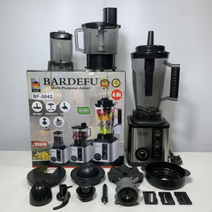 8 in 1 Blender Heavy Duty Original Blender With Ice Crusher Meat Grinder Juicer Food Processor For Baby Food Fruits Vegetables