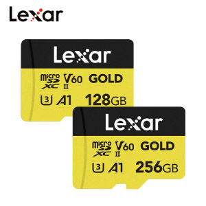 🔥100%Original Product+FREE Shipping+Free Send adapter+card reader🔥Lexar Memory Card 128GB 256GB 512GB 1TB 2TB Read Speed Up To 280MB/s V60 Class 10 UHS-II U3 GOLD Micro SD Card A1 1800x TF Card For 4K Videos Micro SD Cards