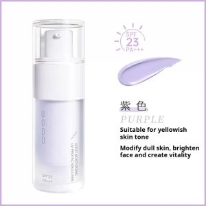 UODO Sunscreen Primer Lotion BB Cream Color Isolation Moisturizing UV Protection SPF 23 Longlasting Brighten Skin Makeup2026