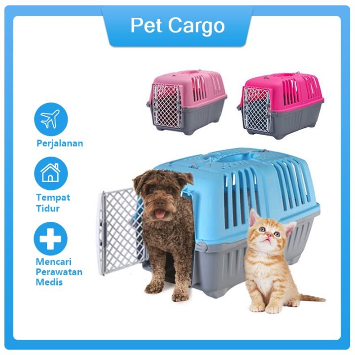 Pet Enclosure Spree Pet Carrier Pet Cargo Kandang Kucing Pet