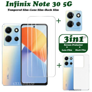 Infinix Note 30แก้วป้องกันการสอดแนมฟิล์มกระจก พร้อม Privacy Infinix Note 30 5G ปกป้องหน้าจอ + ฟิล์มเลนส์ + ฟิล์มด้านหลัง