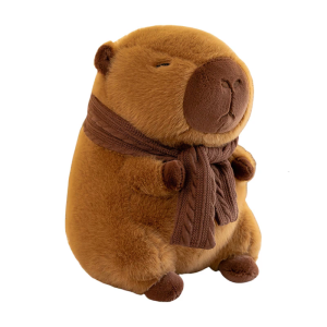 Lovable Capybaras Plush Dolls Animal Capybara Toy Furry Stuffed Toy Cuddle Toy for Birthday Christmas Gifts