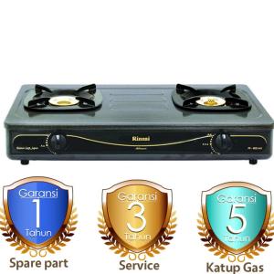 Rinnai Kompor Gas 2 Tungku - RI602AG - FREE ONGKIR Jabodetabek